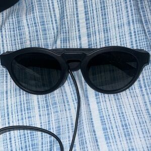 bose Frames Rondo 49.5mm Audio Sunglasses in Black